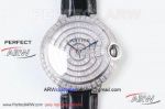 Perfect Replica Best Quality Cartier 42mm Diamond Face Watch